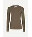Samsøe Samsøe Alexa basic longsleeve  crododile