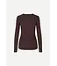Samsøe Samsøe Alexa basic longsleeve  mole