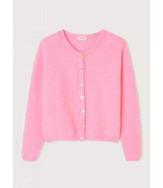 American Vintage Vito Gilet Rose Chine