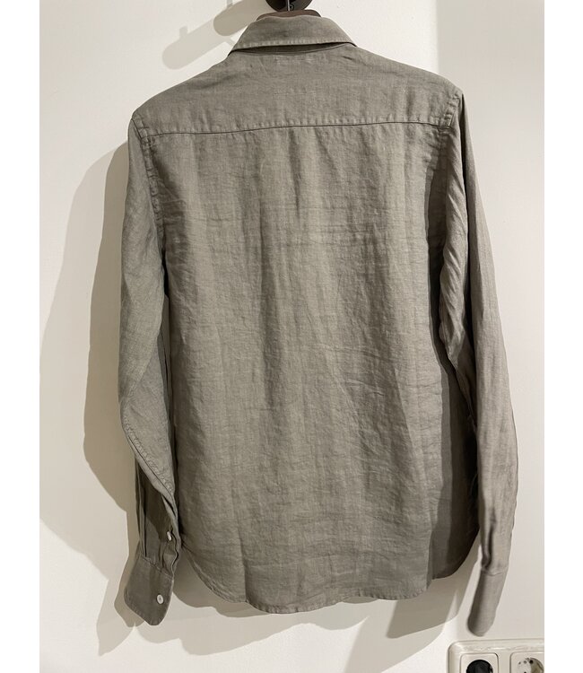 Lois Lucas Blouse Hedge Green