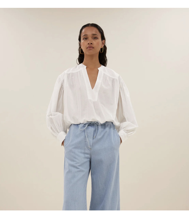 By Bar Linn blouse off white