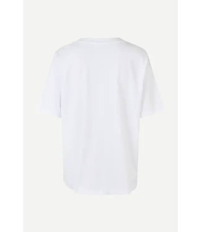 Samsøe Samsøe Saeira T-shirt Blurred Tulip White