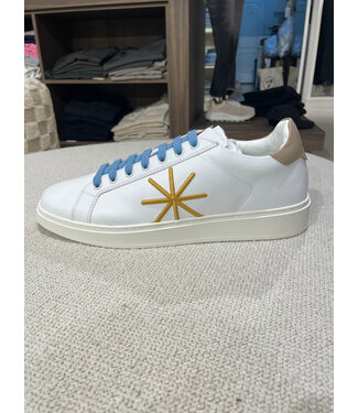 Sneakers Yellow Blue