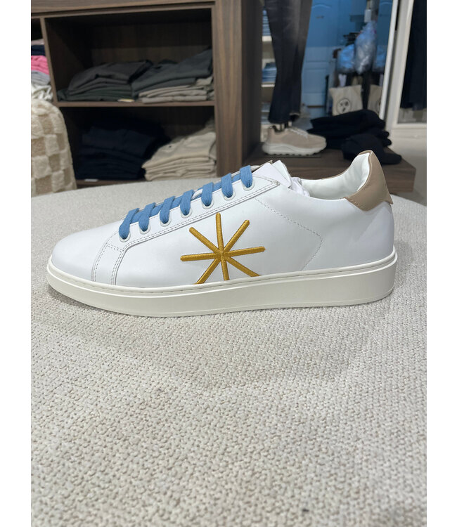 Sneakers Yellow Blue