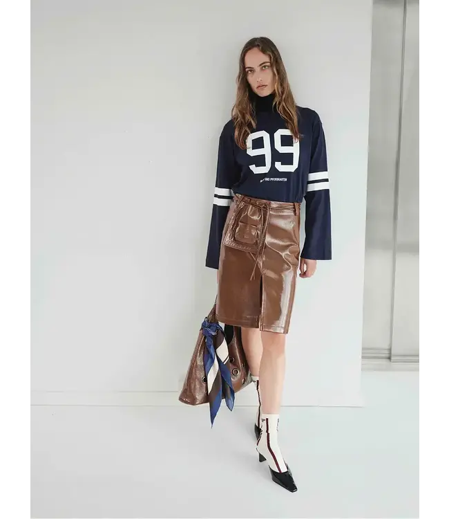 Baum und Pferdgarten Copy of Karolina blue worn out denim bag O/S