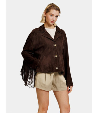 Billie Jacket Dark Brown