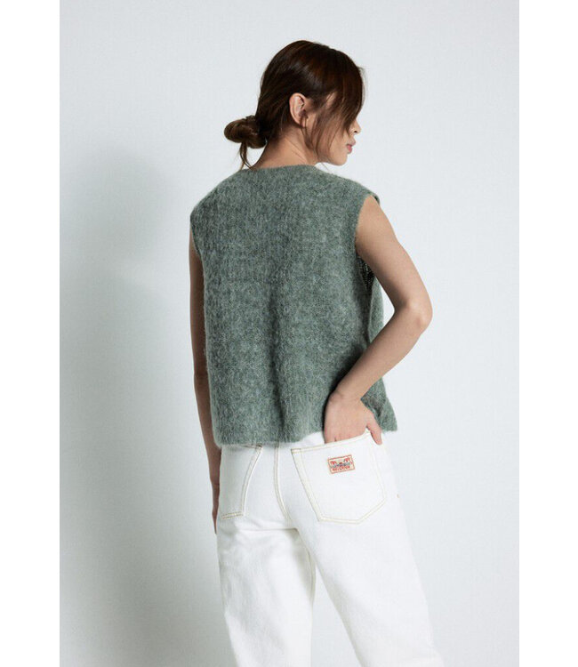 American Vintage East Gilet Tortue Chine