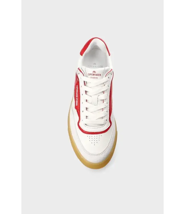 Copenhagen CPH90 Leather Mix White/Red