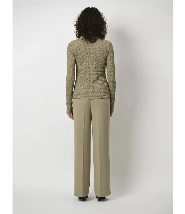 Dante 6 Zane structured layering top Swamp Green