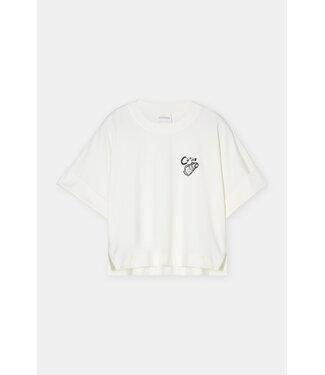 Closed Cropped T-shirt White
