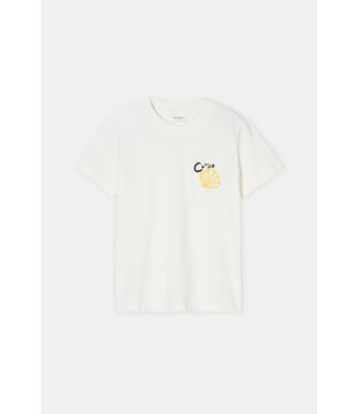 Closed Embroidered T-shirt 218 Off White