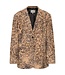 Gestuz Zleane Blazer Leopard Print Leather