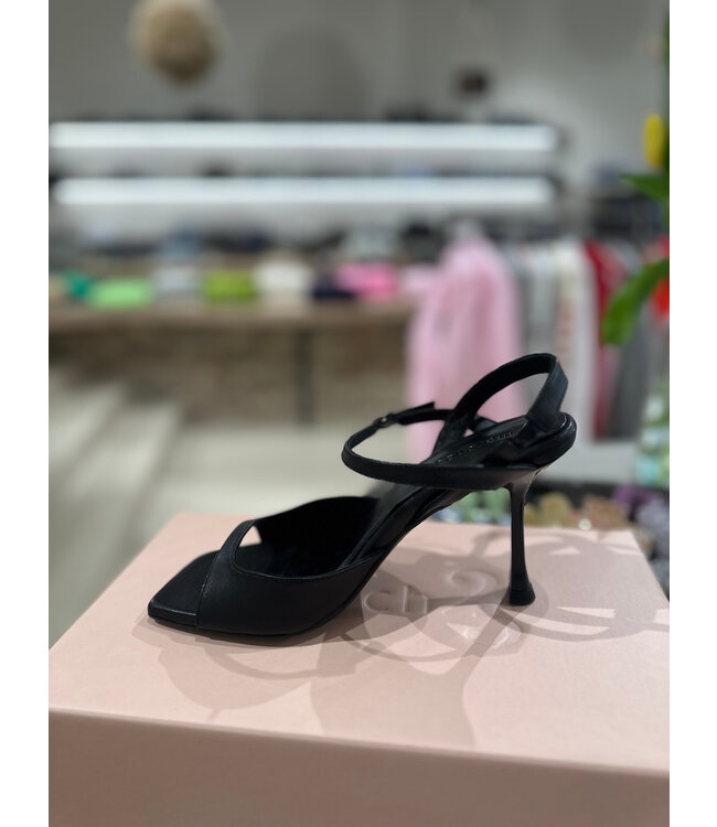 March 23 Jada Black Leather Heels