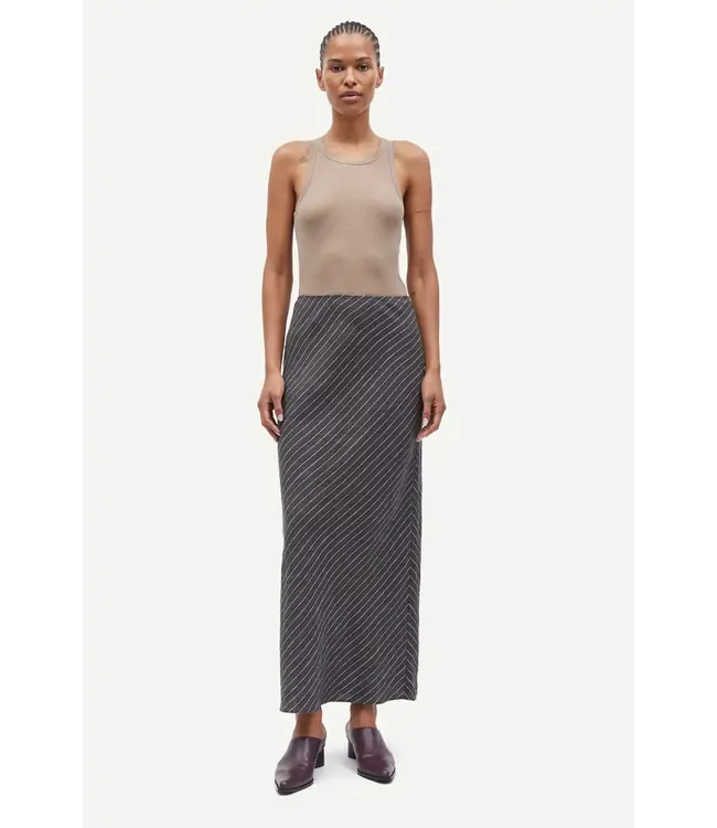 Samsøe Samsøe Saagneta Long Skirt Beluga St.