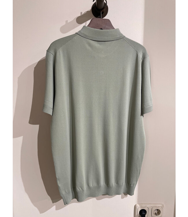 Genti Polo Button SS K2046-1260 Light Green