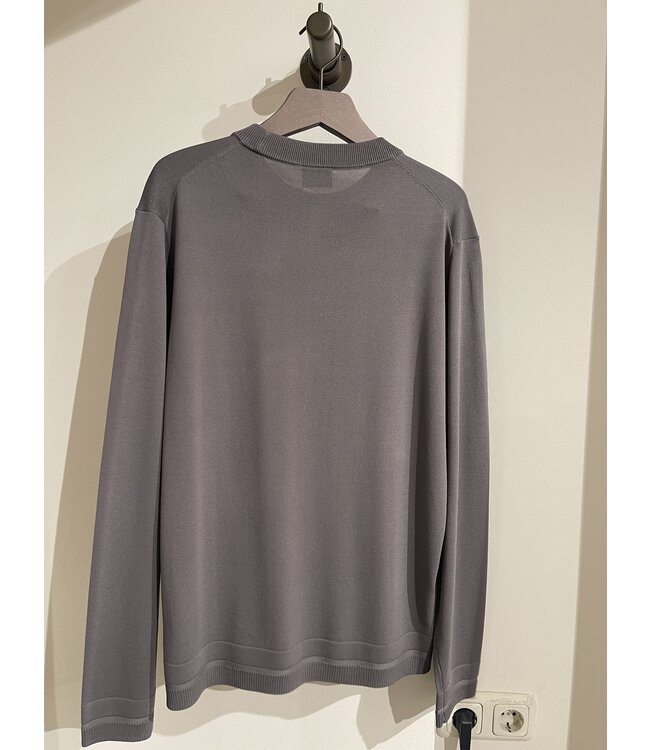 Genti Round knit longsleeve 046 taupe
