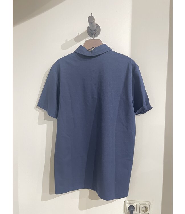 Genti Polo 3 Button SS 1210 - Navy