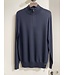 Genti Cool Dry Turtle zip Longsleeve 010 Navy