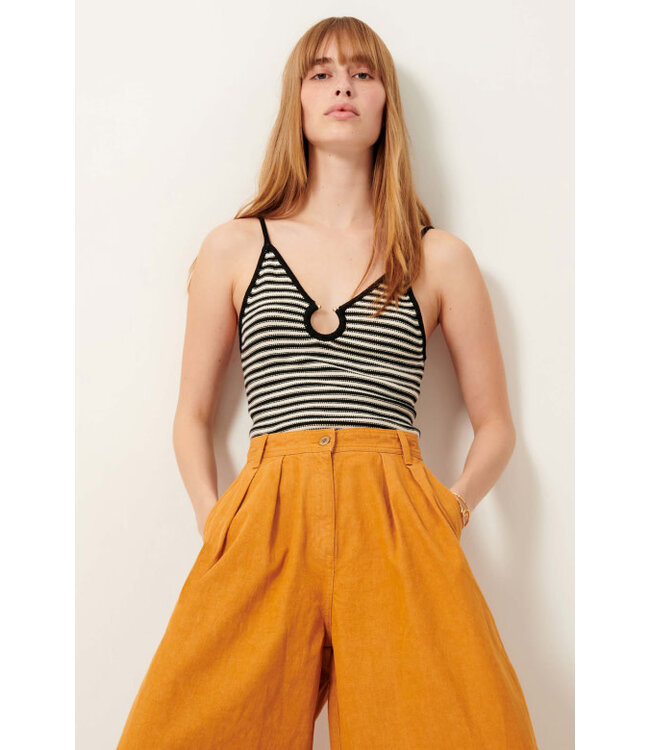 Sessùn Solania Tanktop Whiblack