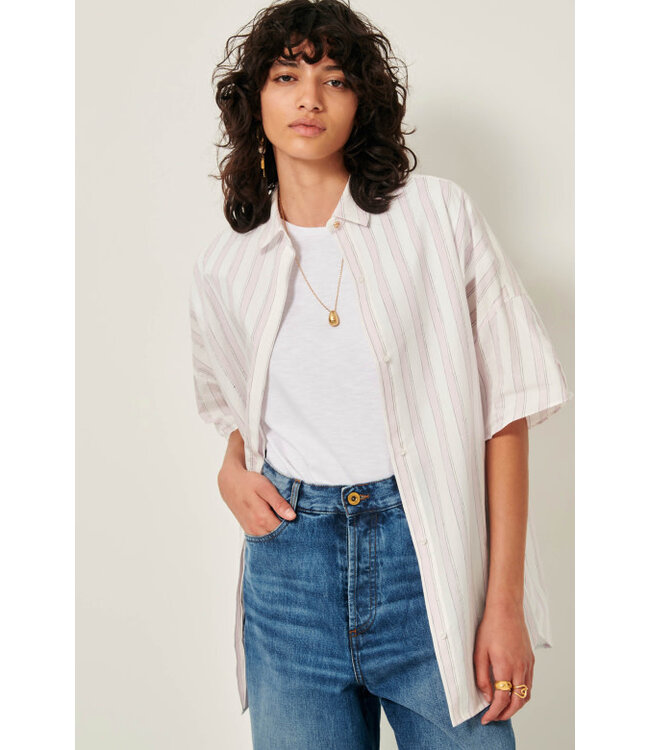 Sessùn Portofino Blouse Optical Rose