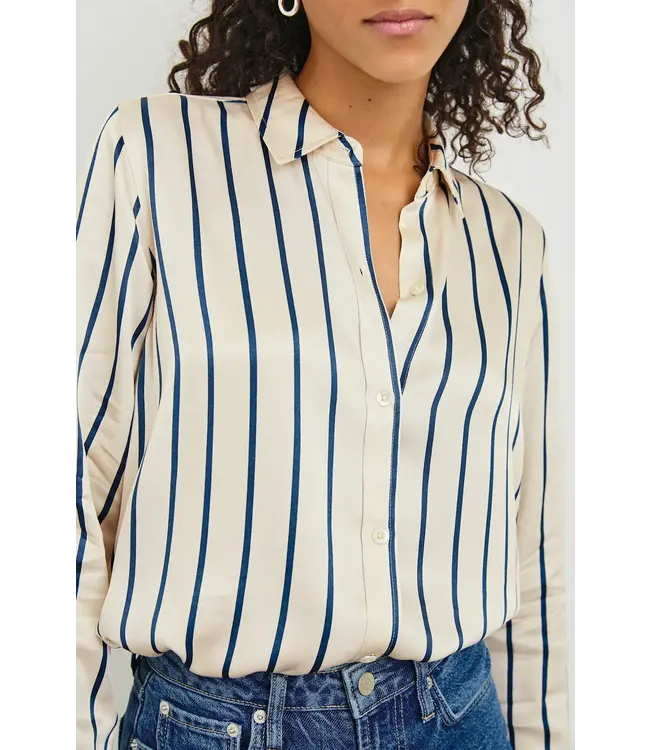 Rails Maria Blouse Ceramic Navy Stripe