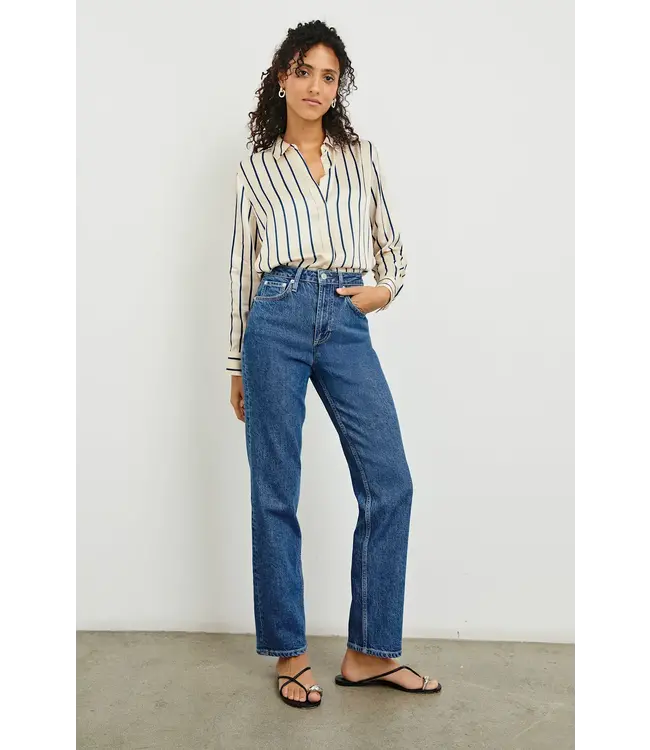 Rails Maria Blouse Ceramic Navy Stripe