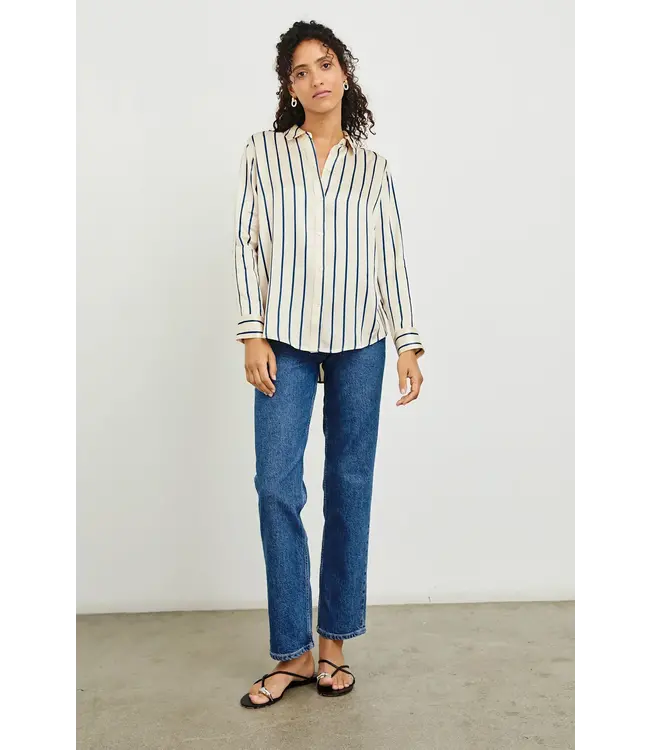 Rails Maria Blouse Ceramic Navy Stripe