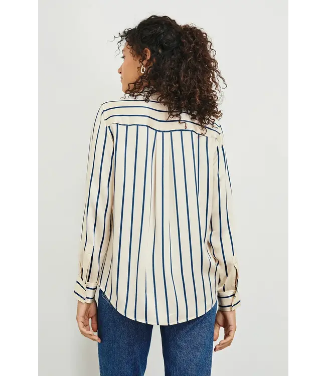 Rails Maria Blouse Ceramic Navy Stripe