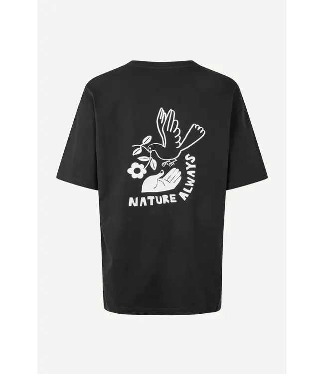 Samsøe Samsøe Sanature T-shirt Black Nature