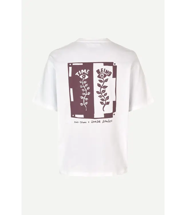 Samsøe Samsøe Satime T-shirt White Time
