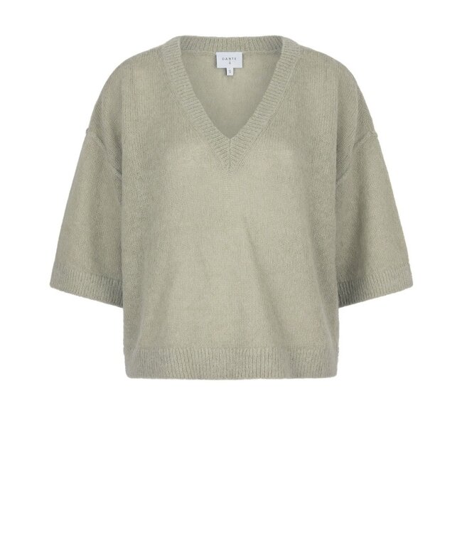 Dante 6 Tayla V-neck Sweater Sunlit Grass