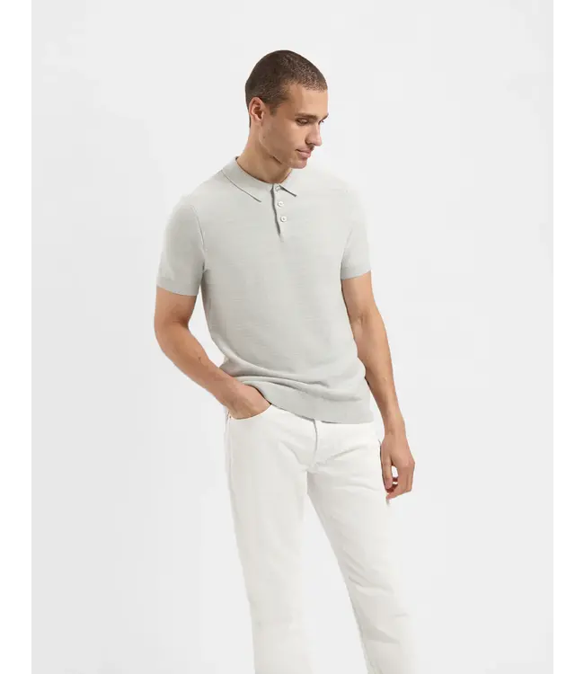 Saint steve Sven Shortsleeve Polo Cloudy Green