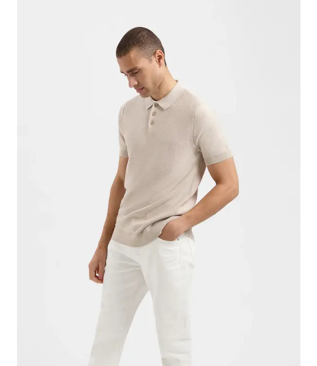 Saint steve Sven Shortsleeve Polo Sand