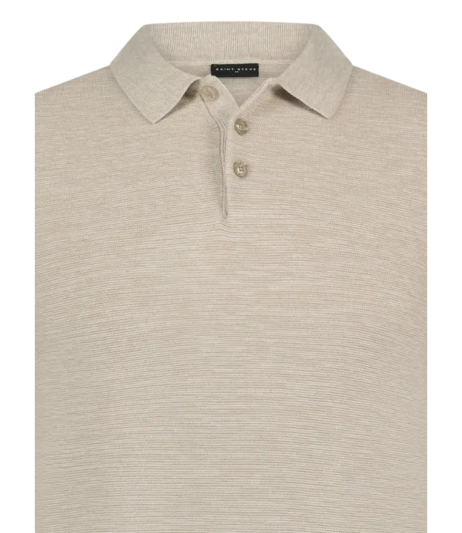 Saint steve Sven Shortsleeve Polo Sand