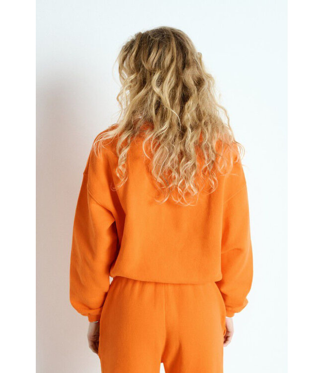 American Vintage Sweat Izubird Nefle Fluo