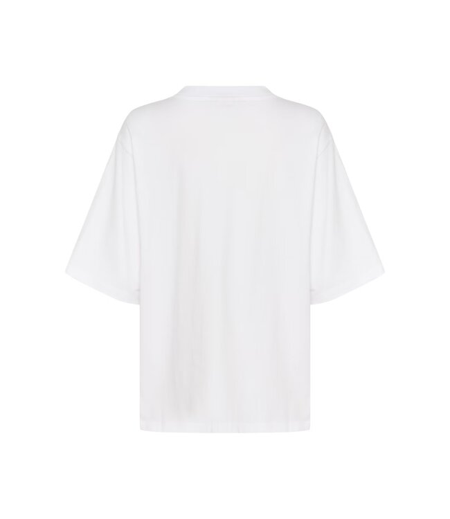 Gestuz Simma Emb Tee bright White