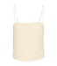 Gestuz Glira Top Butter Yellow Sequins