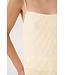 Gestuz Glira Top Butter Yellow Sequins