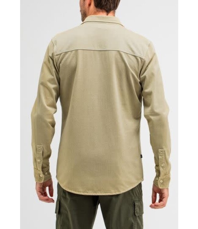 Butcher of Blue Finn Pocket Jersey Overshirt Leaf Green