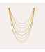 Gas Bijoux Copy of Adrian Necklace Acetate Gold