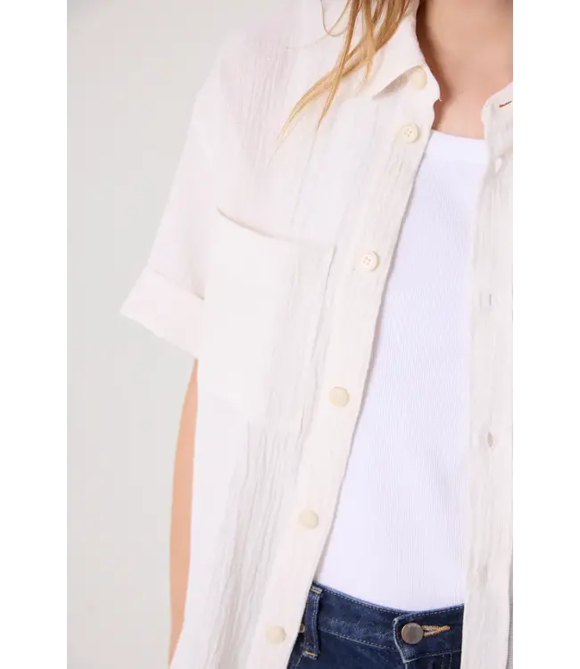 Sacrecoeur Collection alma ecru blouse