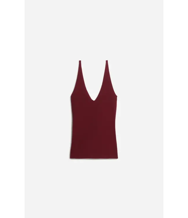 Vanessa Bruno Ernice Top Bordeaux