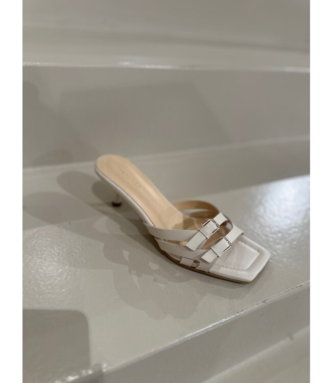 March 23 June  Ecru Leather