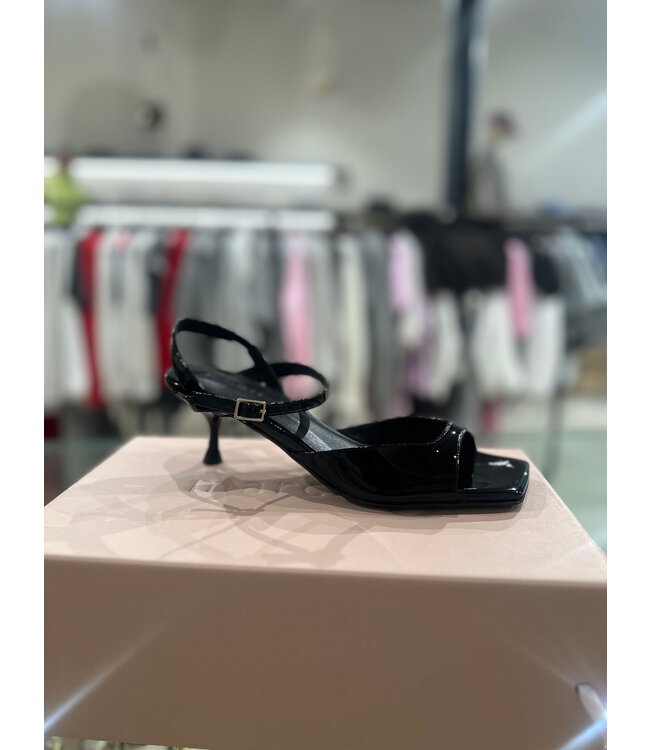 March 23 Rae Black Vernis Heels