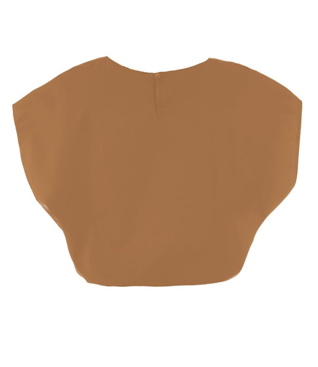 Devotion Loki Cropped Shirt Camel