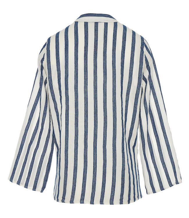 Devotion Chymmy Blouse Stripe Blue White