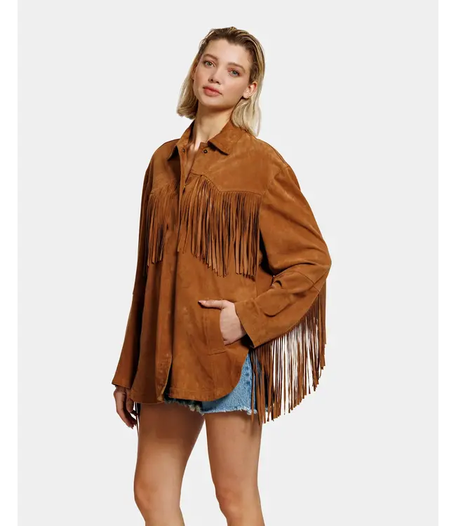 Alter Ego Ginny Suede Cognac