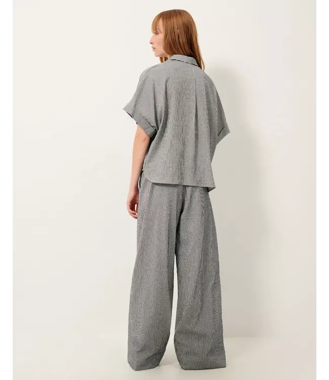 Sessùn Ridooseer Wide Leg Pants White Blue