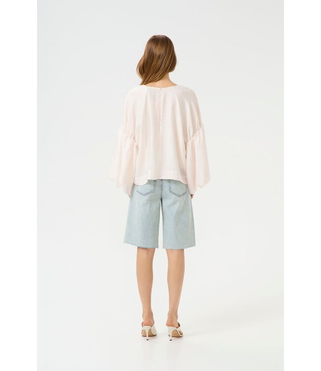 Gestuz Malloon Blouse Egret