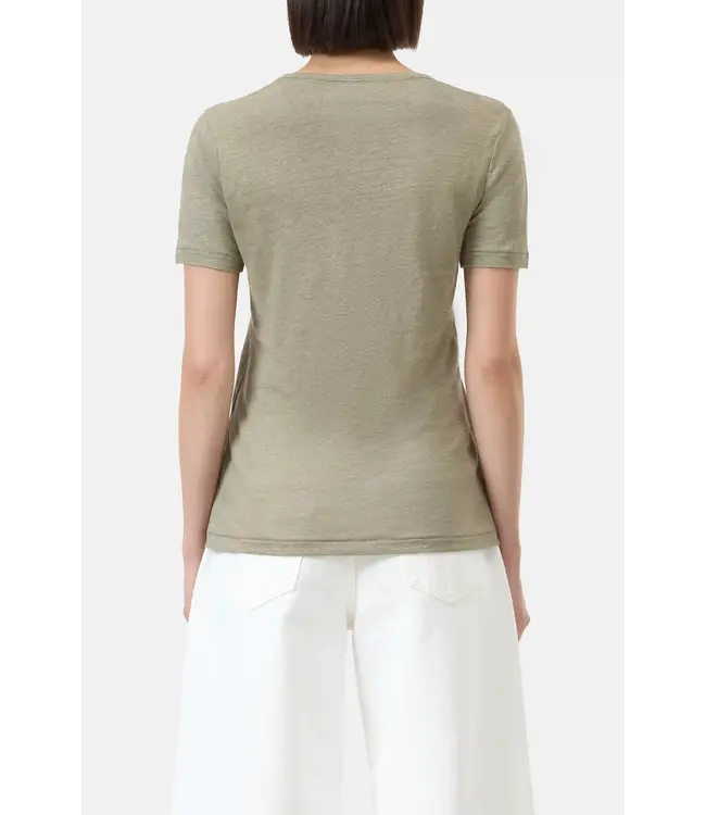 Closed Soft Linen Shirt Chino Green